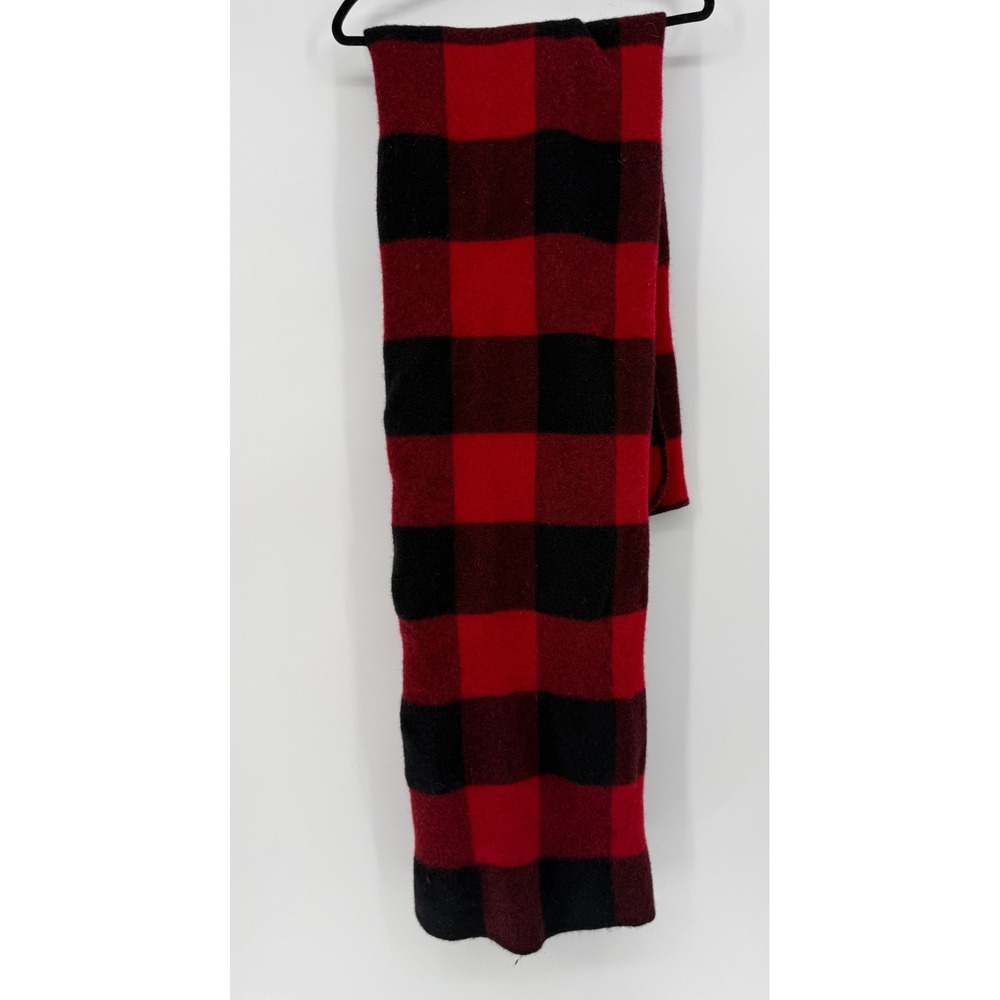 Northwest Company Marlboro Country Store Buffalo Plaid Wool Blend Throw Blanket